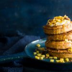 Carrot And Pine Crumpets With Whipped Lemon Cream Cheese
