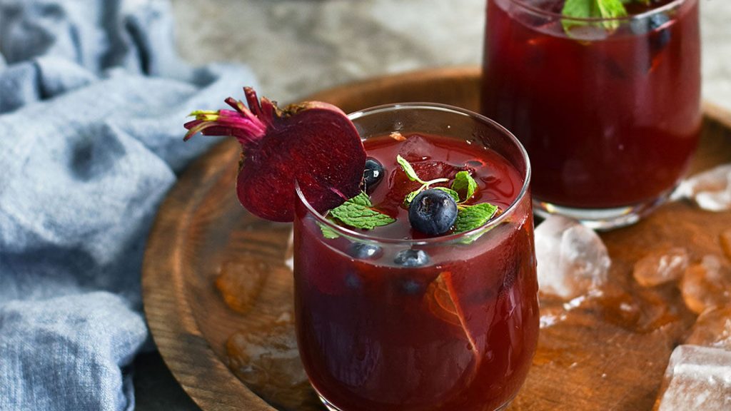 Beet & Floral Iced Tea