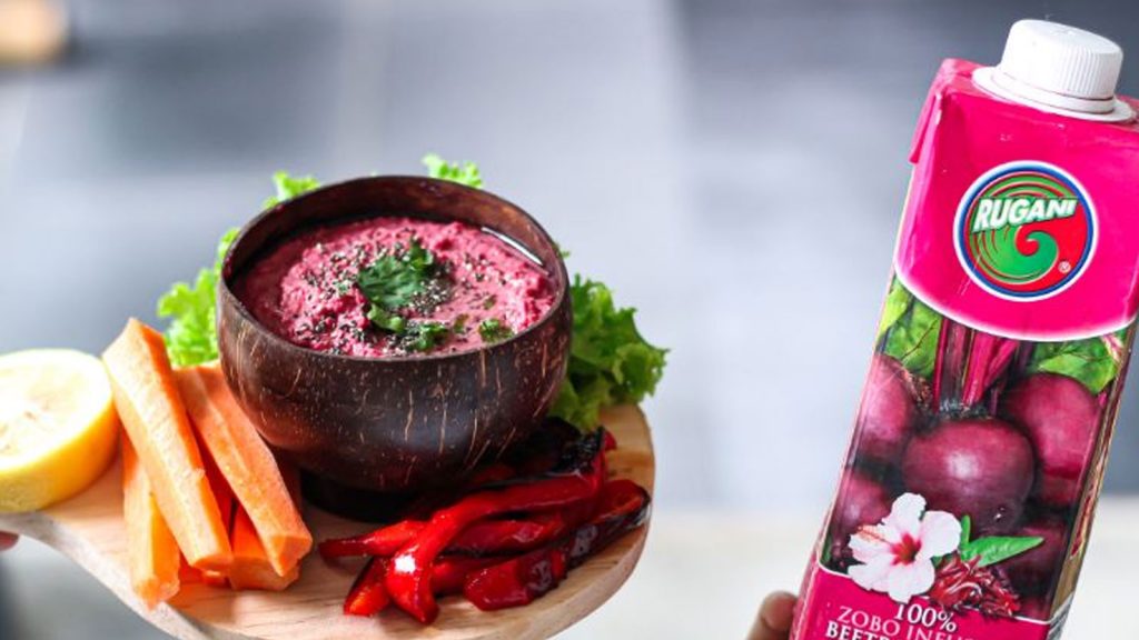 Rugani Beetroot Hummus in under 5 minutes