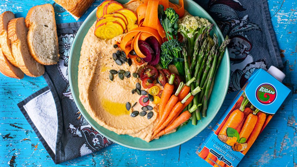 Turmeric Carrot White Bean Harvest Bowl