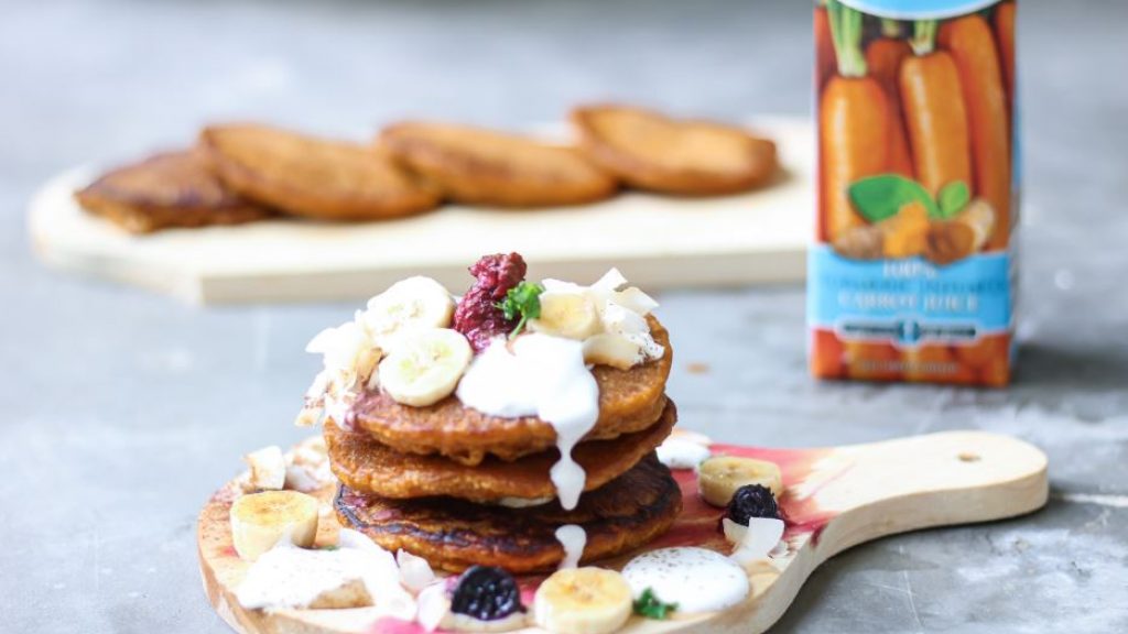 Carrot & Turmeric Flapjacks