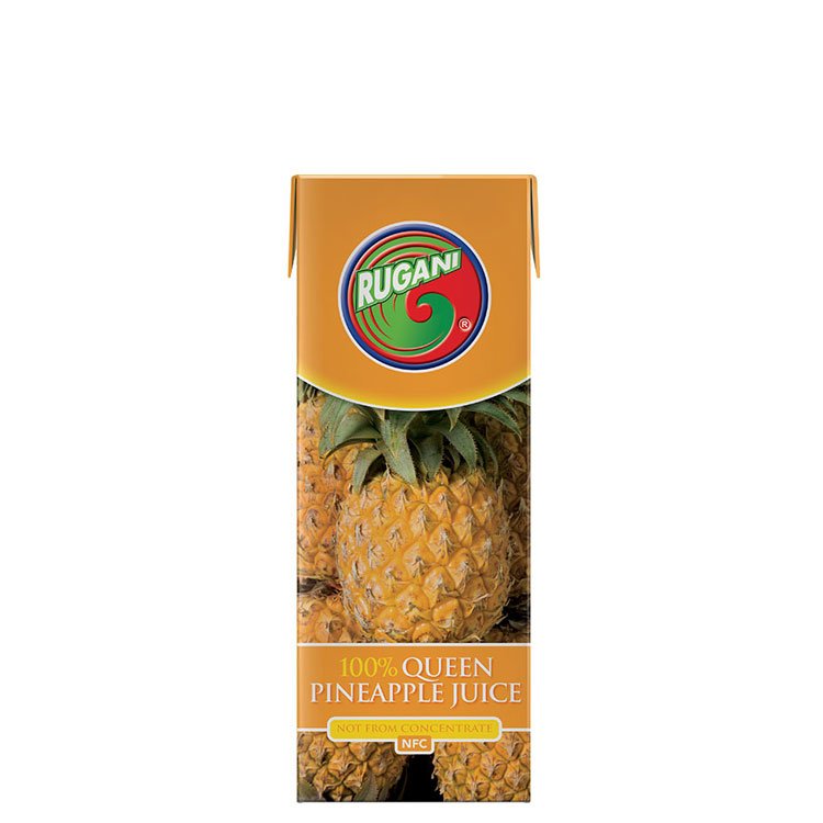 100% Queen Pineapple Juice pack shot 330ml