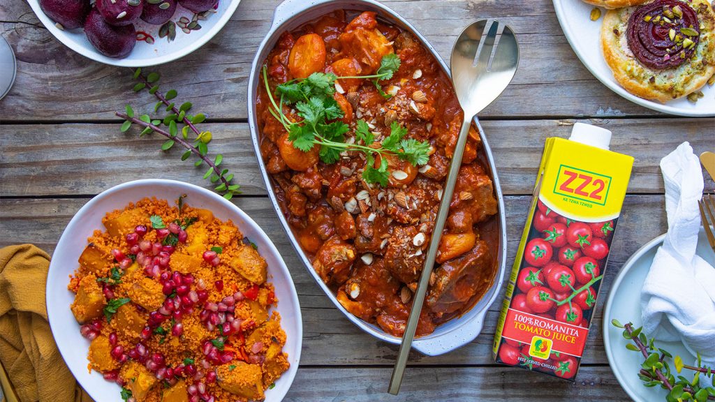 Moroccan Lamb Stew In Tomato