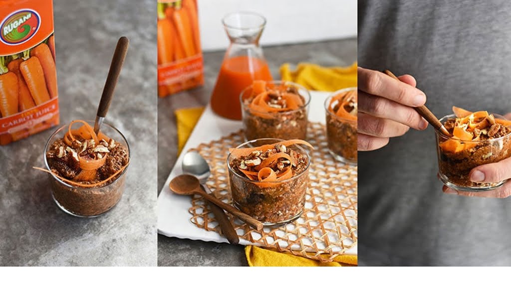 Carrot Cake Chia Pudding