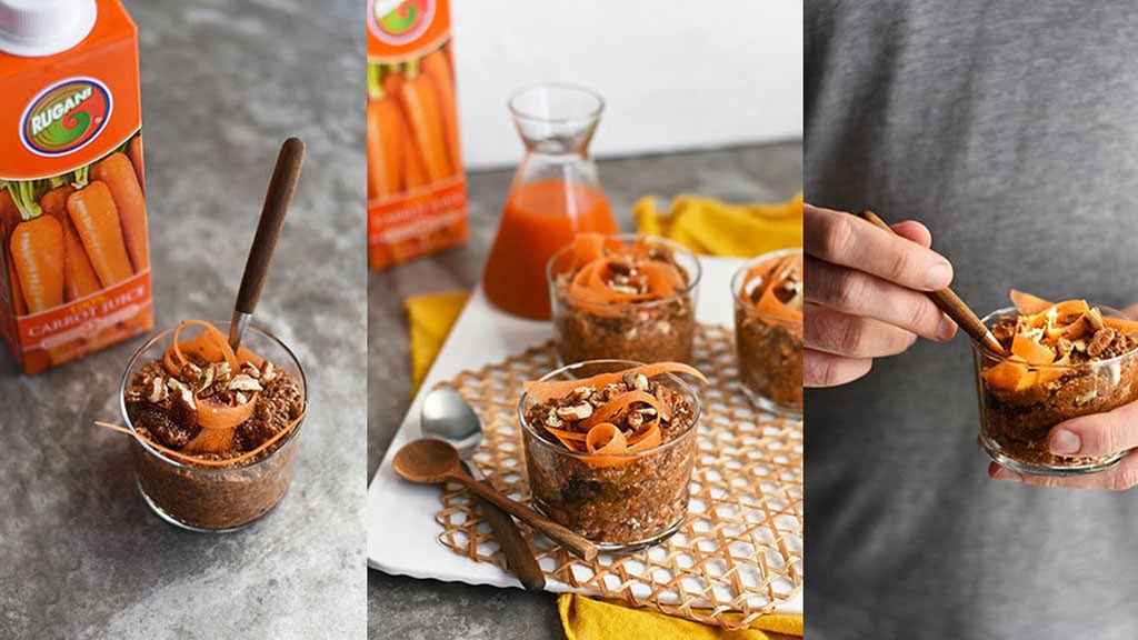Carrot Cake Chia Pudding
