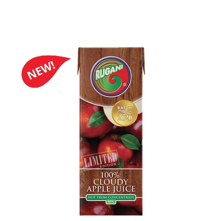 Rugani 100% cloudy apple 330ml juice