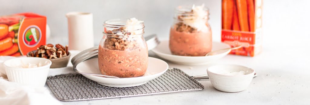 Overnight Oats Carrot cake 